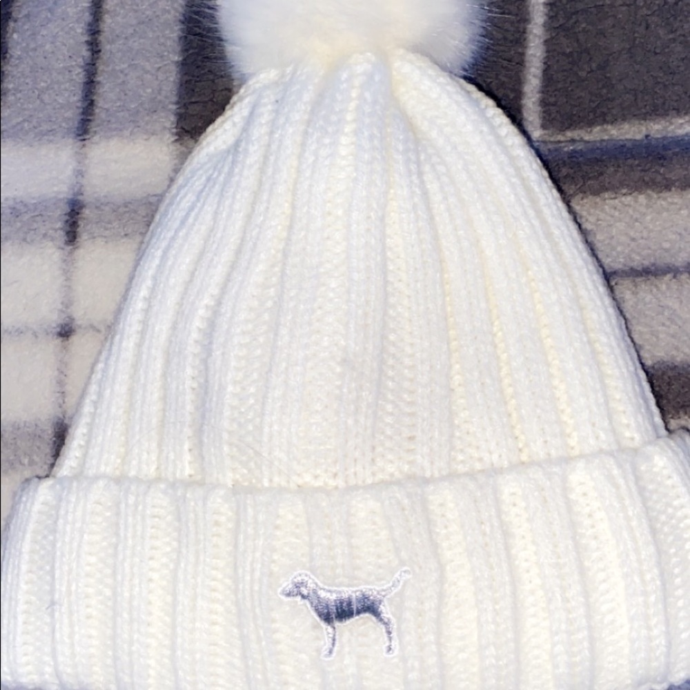 Cute pink beanie